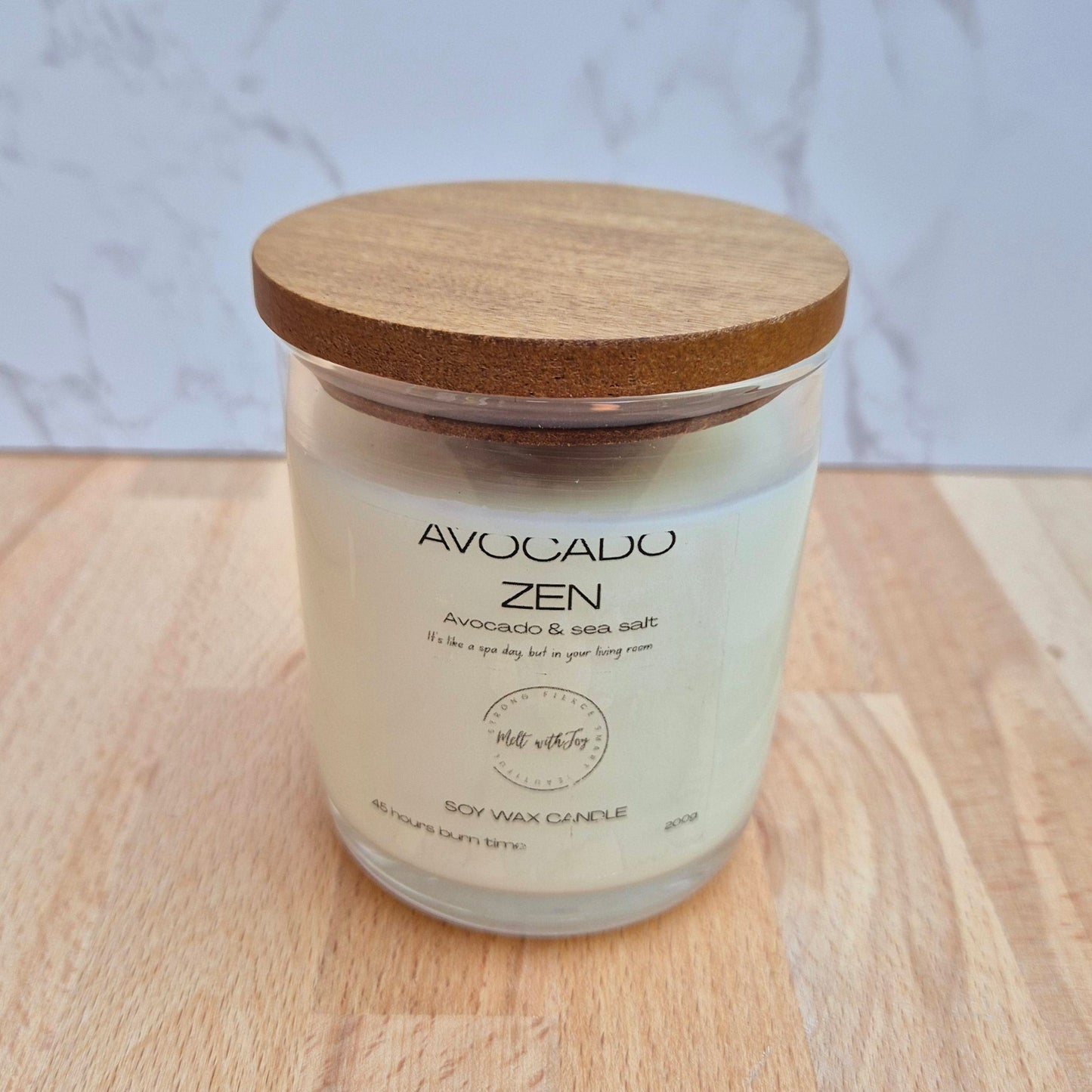 Avocado Zen Candle