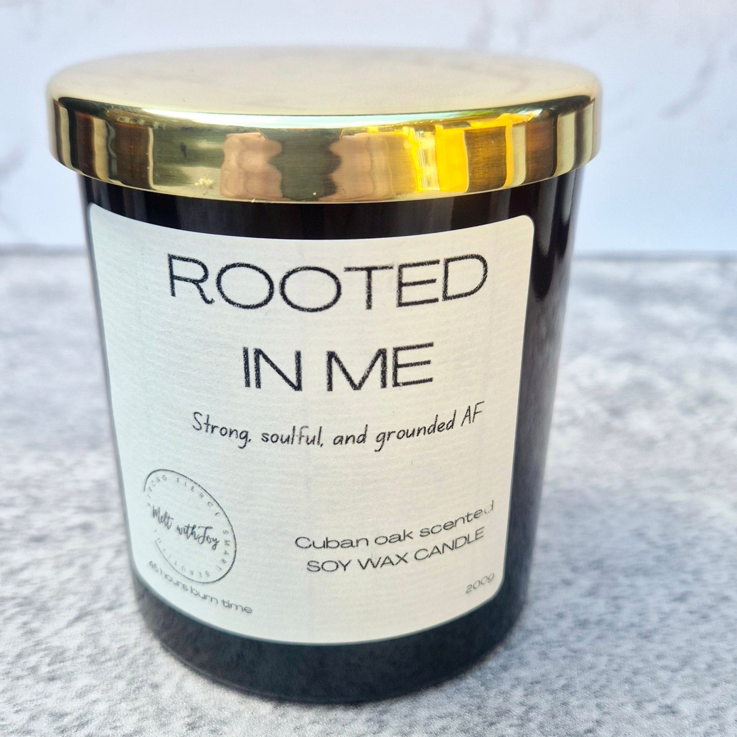 Rooted in me candle