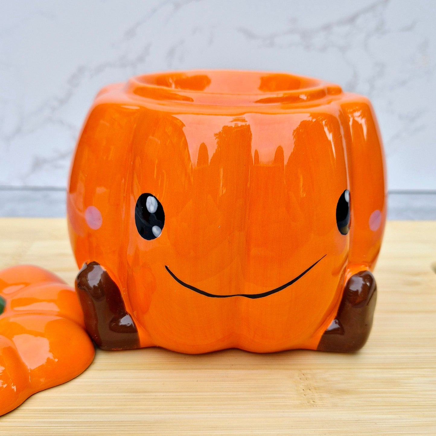 Cute Pumpkin Wax Melt Burner