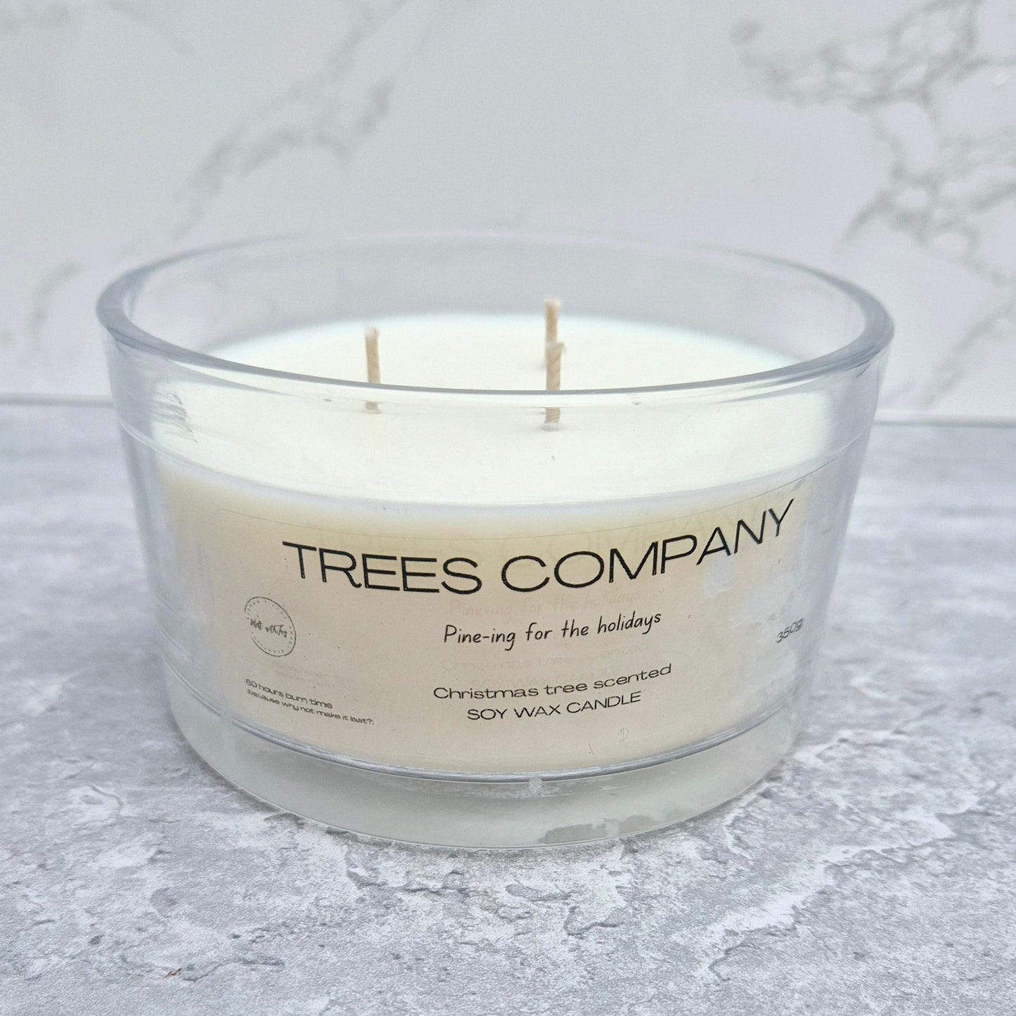Tree’s Company – Christmas Tree 3 wick Candle