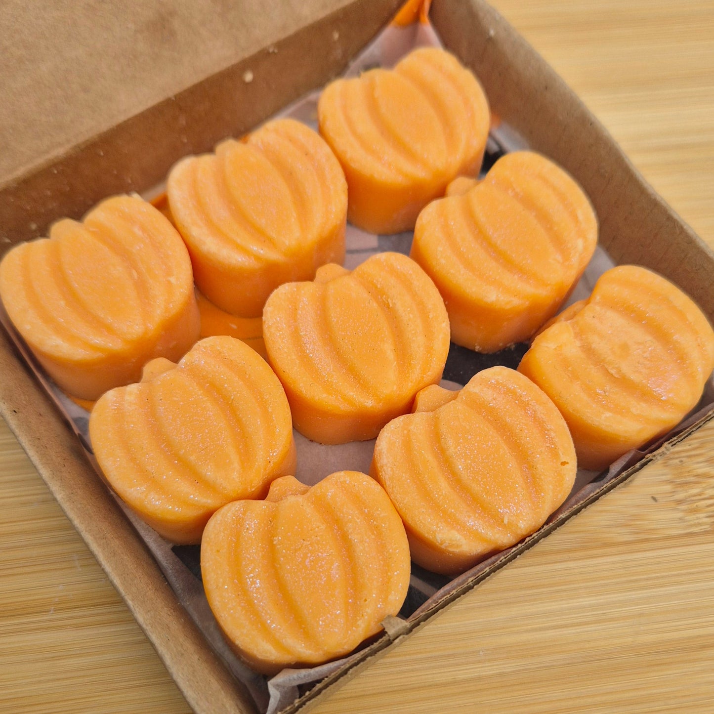 Pumpkin Posse — Box of 9 Pumpkin-Shaped Wax Melts