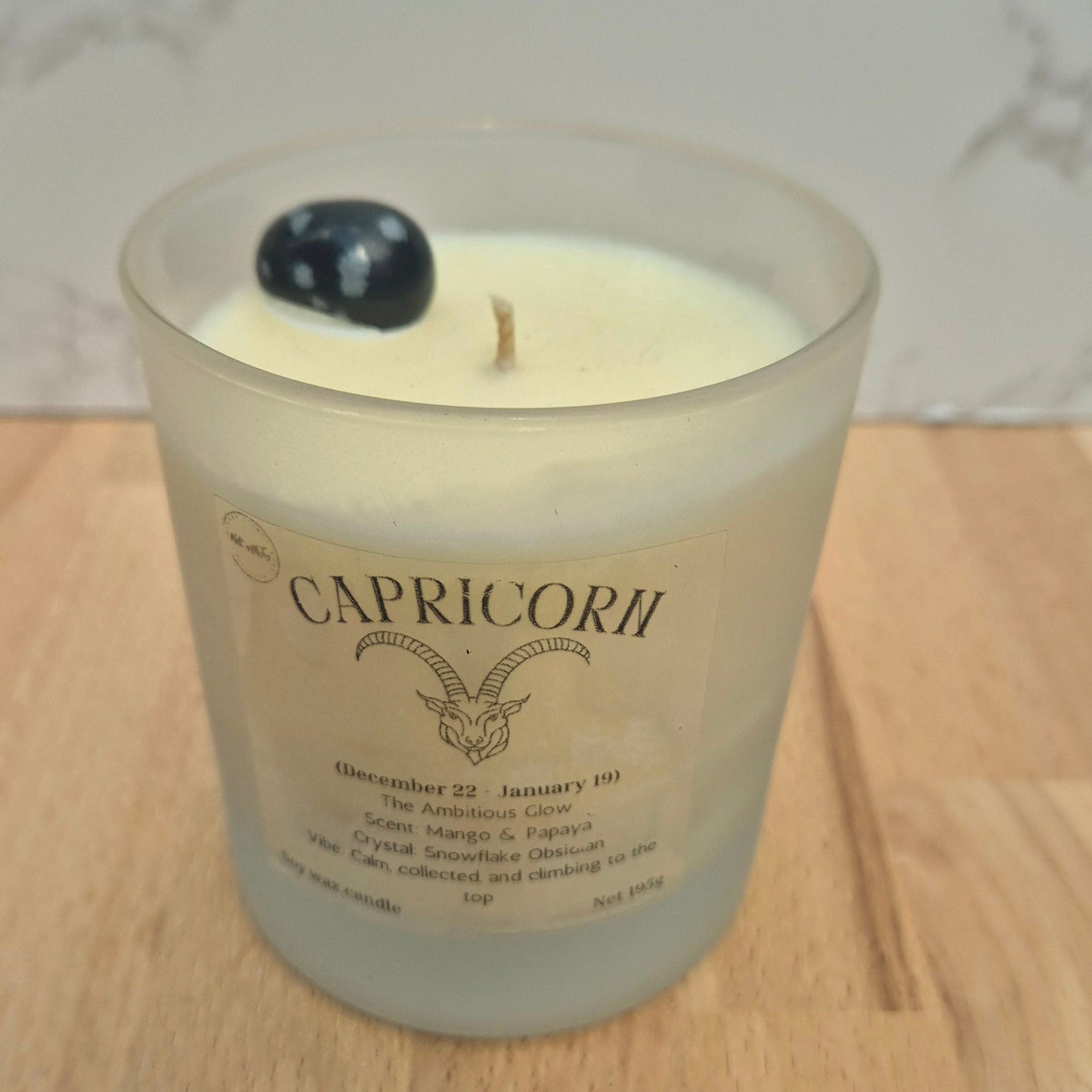 Capricorn - The Ambitious Glow candle