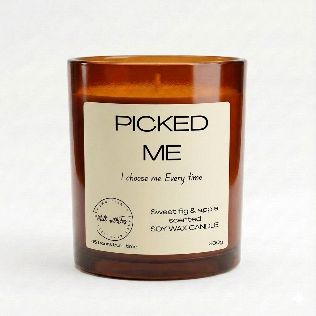 Picked me candle