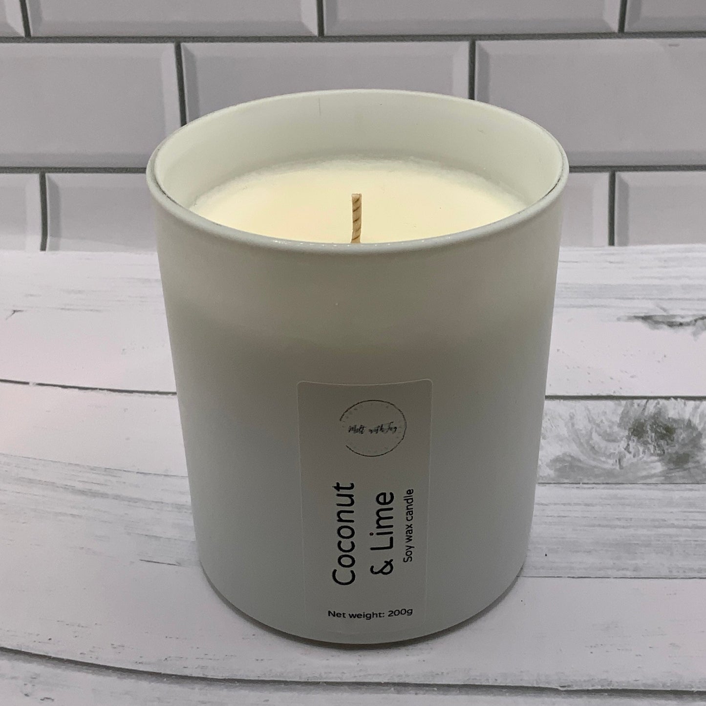 Coconut & lime candle