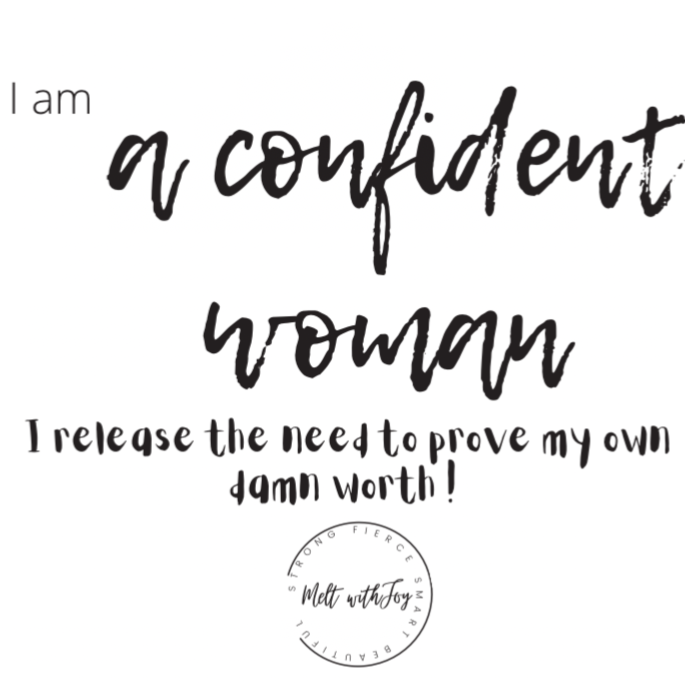 I am a confident woman