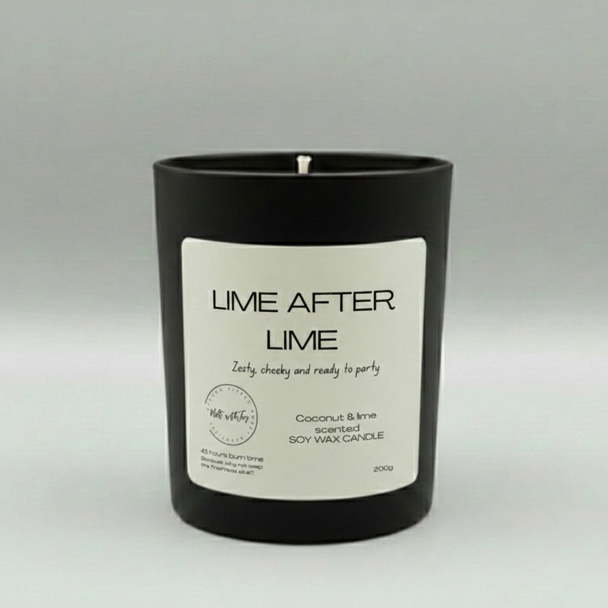 Lime after Lime Candle