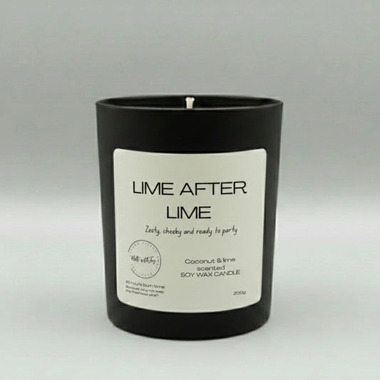 Lime after Lime Candle