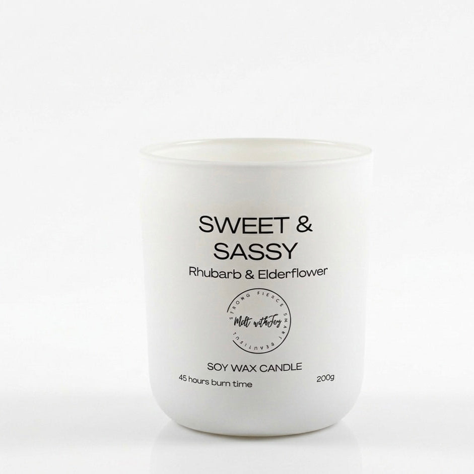Sweet & Sassy ( Rhubarb & Elderflower)