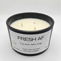 Fresh AF  large Candle