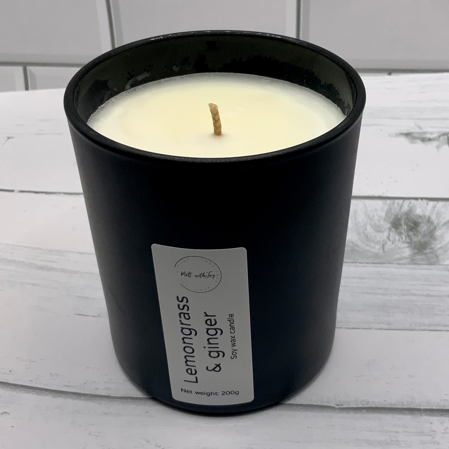 Lemongrass & ginger candle