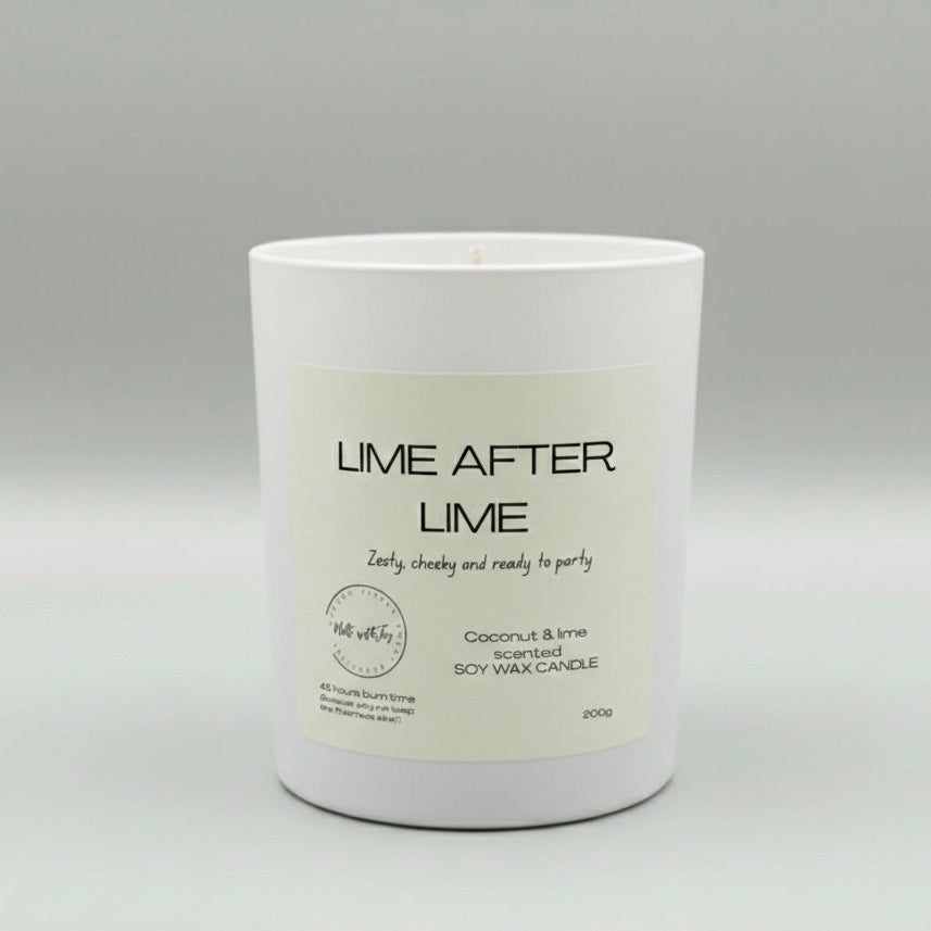 Lime after Lime Candle