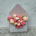 Candle flower bouqet