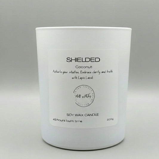Shielded candle