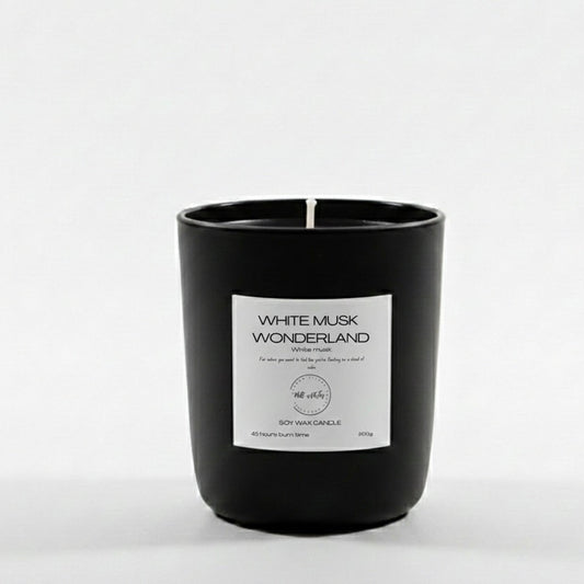 White Musk Wonderland Candle