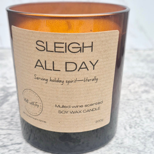 Sleigh All Day – Mulled Wine Candle