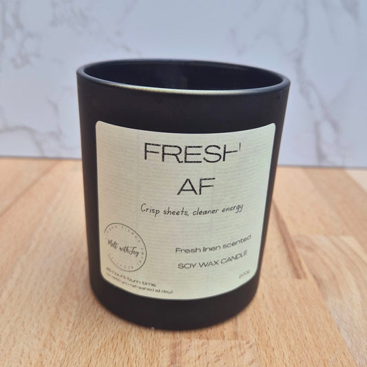 Fresh AF Candle
