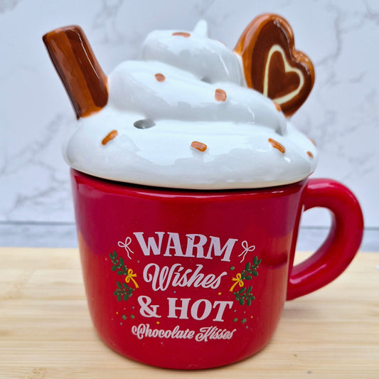 Warm Wishes & Hot Chocolate Kisses Wax Melt Burner