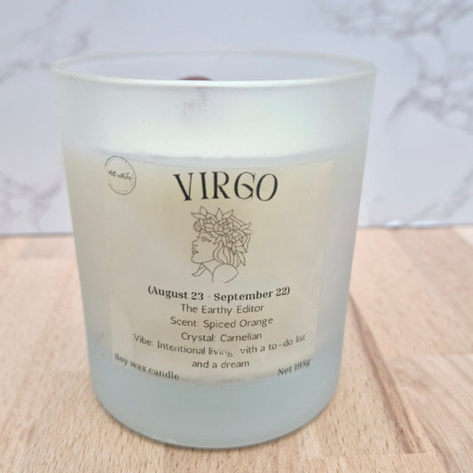 Virgo - The Earthy Editor candle