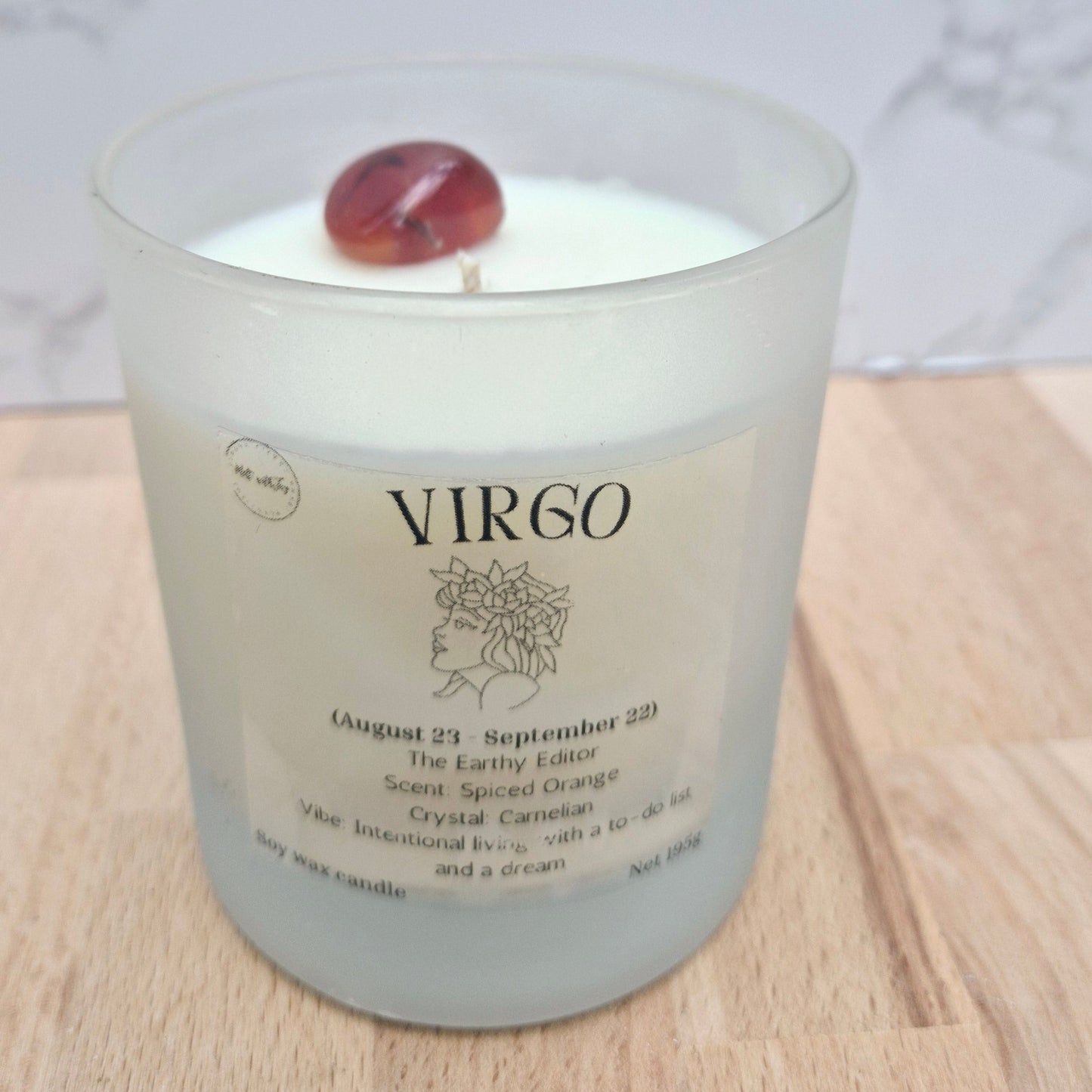 Virgo - The Earthy Editor candle