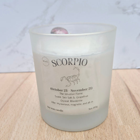 Scorpio - The Intuitive Flame candle