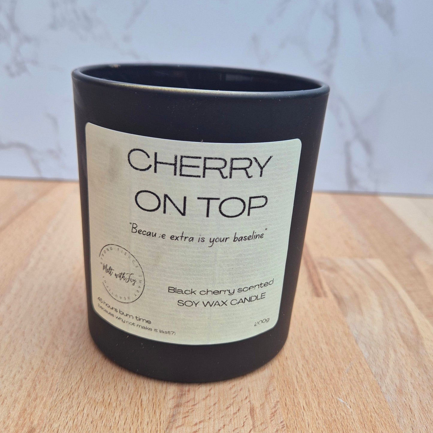 Cherry on Top candle