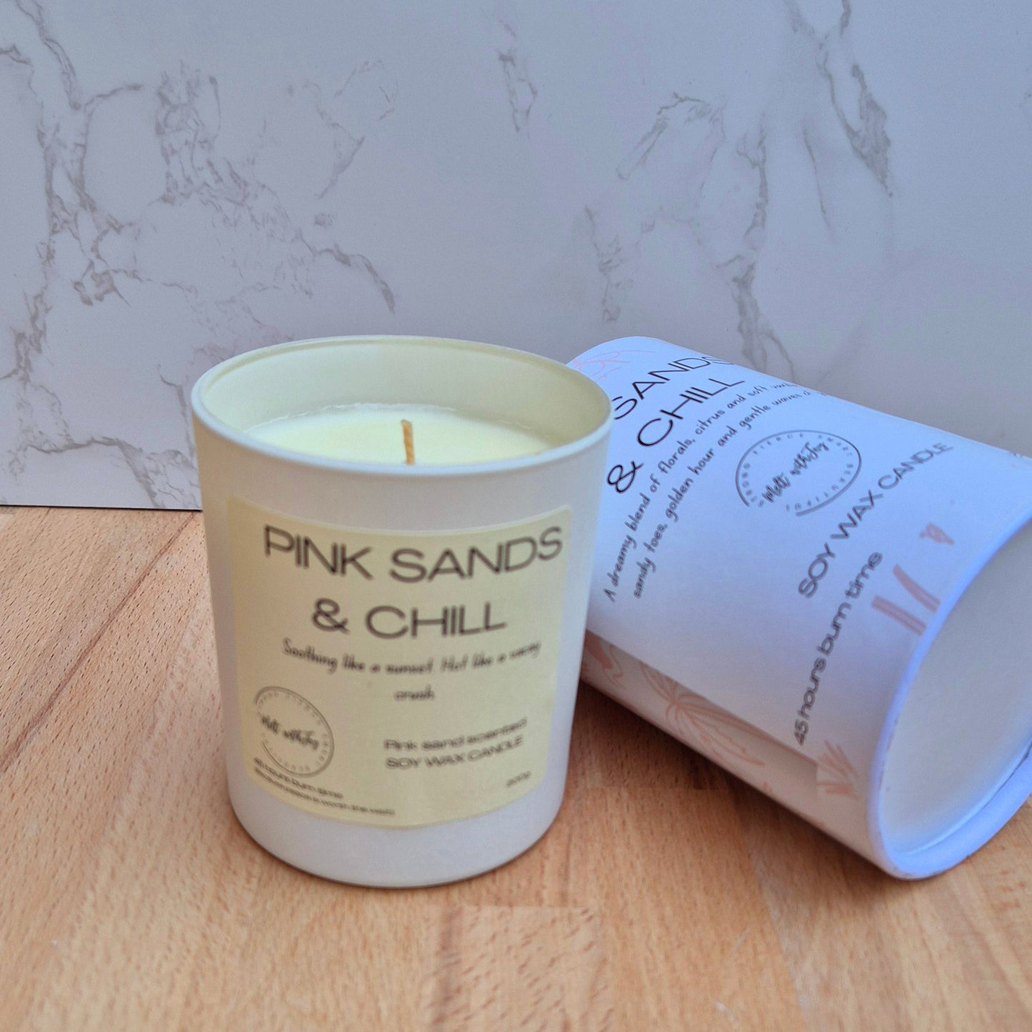 Pink Sand & Chill Candle