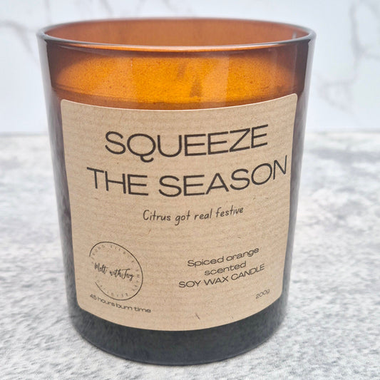 Squeeze the Season – Spiced Orange Candle