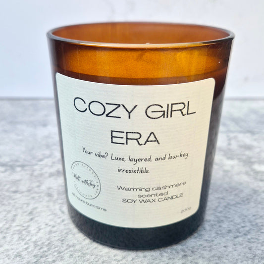 Cozy girl era candle