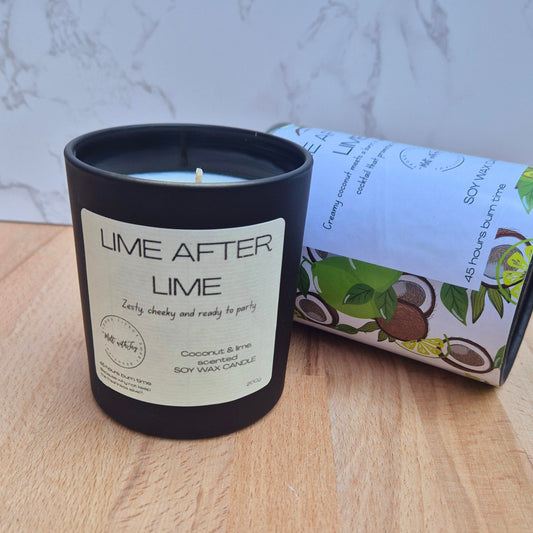 Lime after Lime Candle