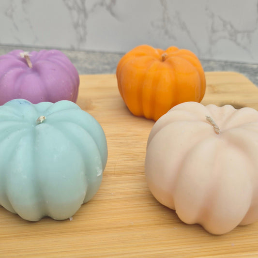 Meet the Big Ghouls — Signature pumpkin Shaped Candles