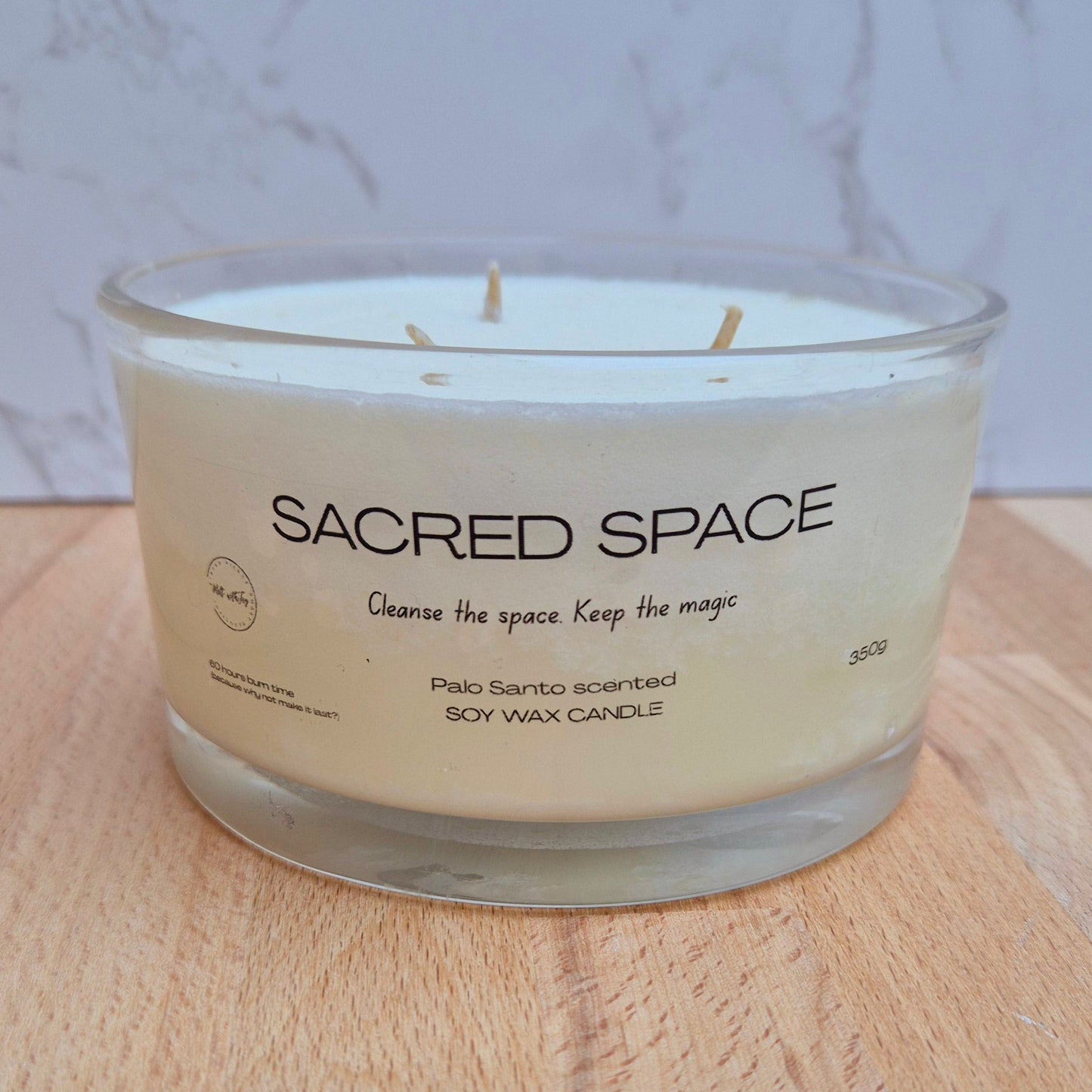 Sacred Space candle