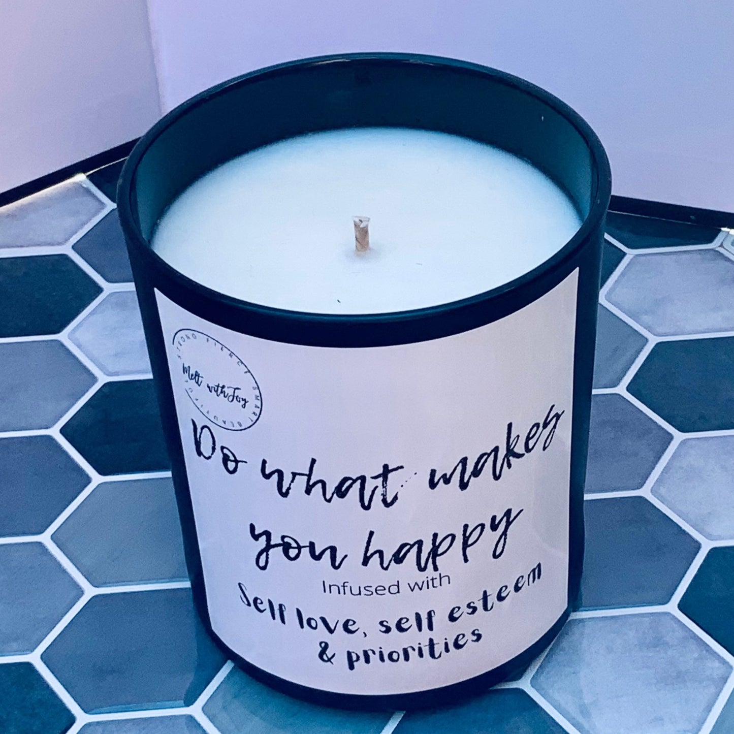 Do what makes you happy Candle