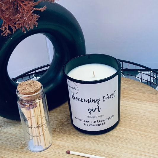 Becoming that girl Candle